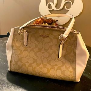 COACH Ivory Purse